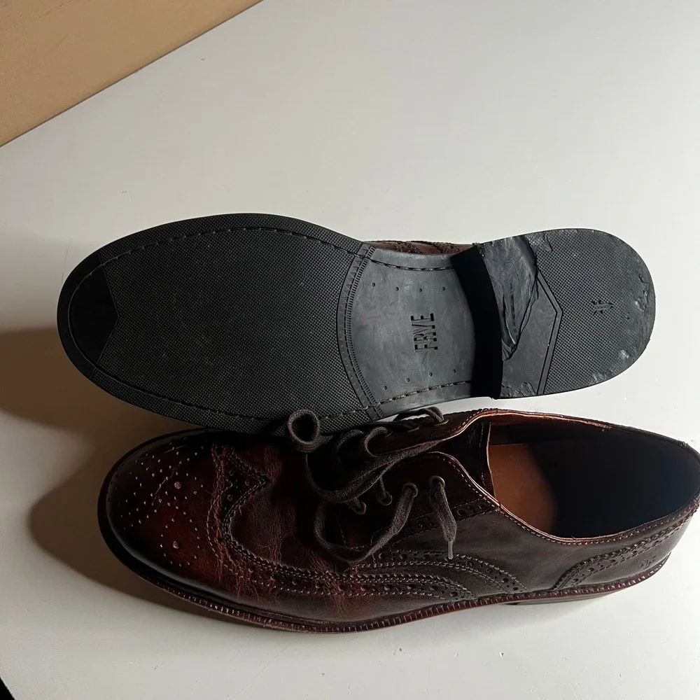Frye james wingtip